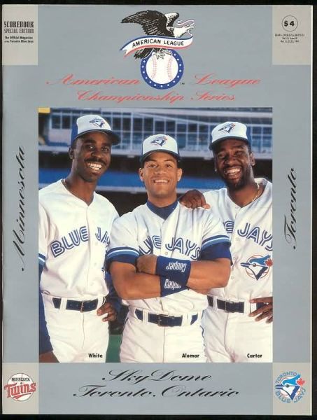 PGMAL 1991 Toronto Blue Jays